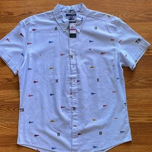 New Men’s Tommy Hilfiger dress button down Shirt